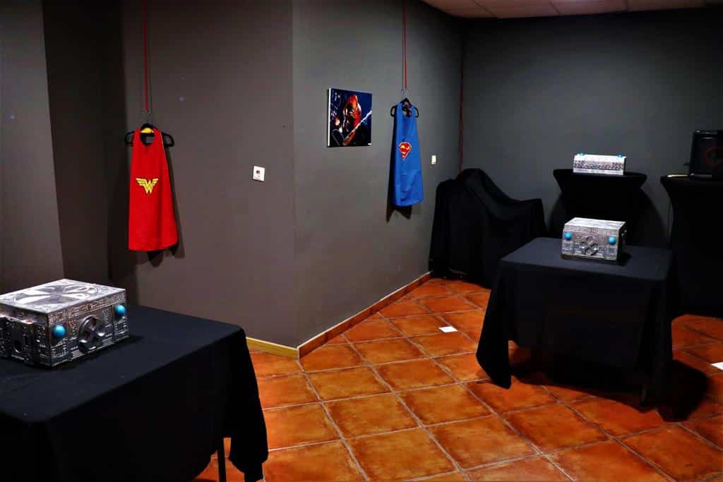 escape room para grupos grandes